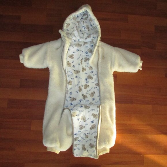 Vintage Sherpa Toddler Snowsuit – 12–24 Months - Picture 4 of 9